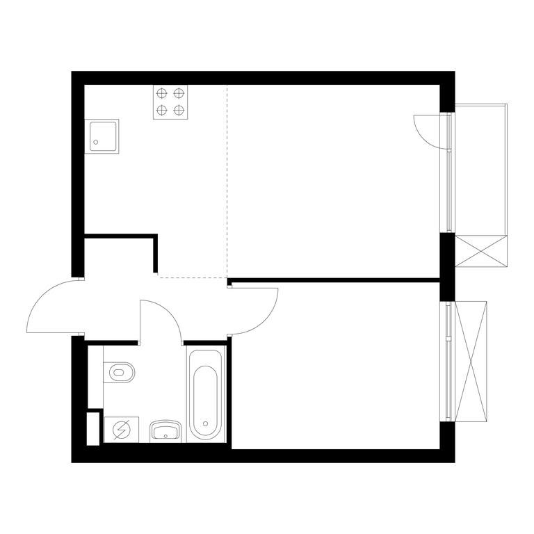 1-BD Apartment Sale, 38.7 sq. m. at Ilinskie Luga, Zapovednaya Street, 1, posyolok Ilyinskoye-Usovo, Krasnogorsk City District, Moscow Region, Russia #1 1-BD Apartment Sale, 38.7 sq. m. at Ilinskie Luga, Zapovednaya Street, 1, posyolok Ilyinskoye-Usovo, Krasnogorsk City District, Moscow Region, Russia #1