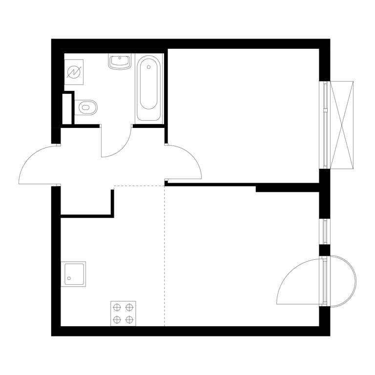 1-BD Apartment Sale, 39.8平方米 at Ilinskie Luga, Zapovednaya Street, 1, posyolok Ilyinskoye-Usovo, Krasnogorsk City District, Moscow Region, Russia #1 1-BD Apartment Sale, 39.8平方米 at Ilinskie Luga, Zapovednaya Street, 1, posyolok Ilyinskoye-Usovo, Krasnogorsk City District, Moscow Region, Russia #1