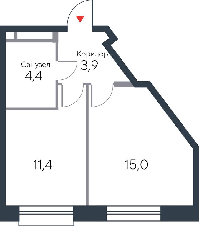 Apartment Sale, 34.7 sq. m. at River Park, Korabelnaya Street, 17к1, Moscow, Russia #2 Apartment Sale, 34.7 sq. m. at River Park, Korabelnaya Street, 17к1, Moscow, Russia #2