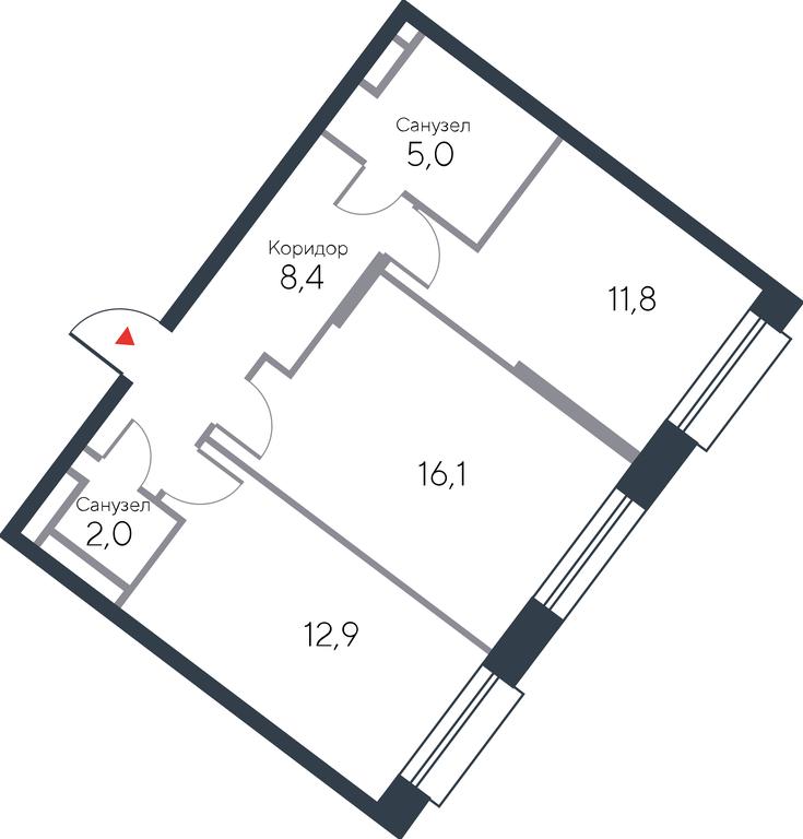 Apartment Sale, 56.2 sq. m. at River Park, Korabelnaya Street, 17к1, Moscow, Russia #2 Apartment Sale, 56.2 sq. m. at River Park, Korabelnaya Street, 17к1, Moscow, Russia #2