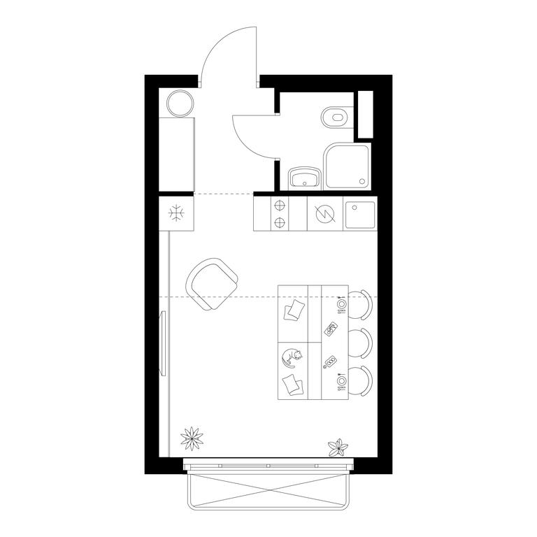 Apartment Sale, 21.6平方米 at Irtyshskiy Kvartal, 2nd Irtyshsky Drive, Moscow, Russia #1 Apartment Sale, 21.6平方米 at Irtyshskiy Kvartal, 2nd Irtyshsky Drive, Moscow, Russia #1