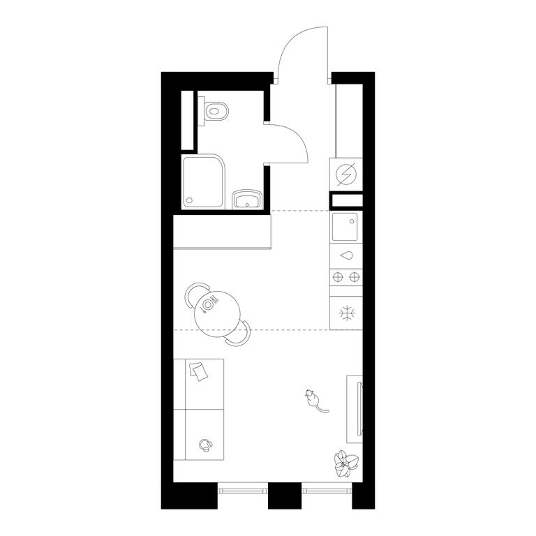 Apartment Sale, 22.7 sq. m. at Moskvoreche, Kotlyakovskaya Street, Moscow, Russia #1 Apartment Sale, 22.7 sq. m. at Moskvoreche, Kotlyakovskaya Street, Moscow, Russia #1