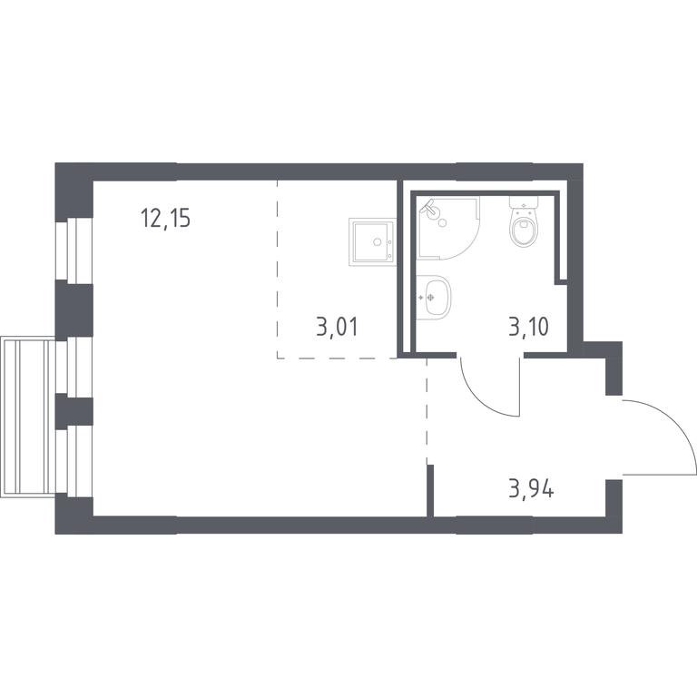 Apartment Sale, 21.9 sq. m. at Rublevskiy Kvartal, Laykovo Green Quarter, zhiloy kompleks Gorod-sobytiye Laykovo, selo Laykovo, Odintsovskiy City District, Moscow Region, Russia #1 Apartment Sale, 21.9 sq. m. at Rublevskiy Kvartal, Laykovo Green Quarter, zhiloy kompleks Gorod-sobytiye Laykovo, selo Laykovo, Odintsovskiy City District, Moscow Region, Russia #1
