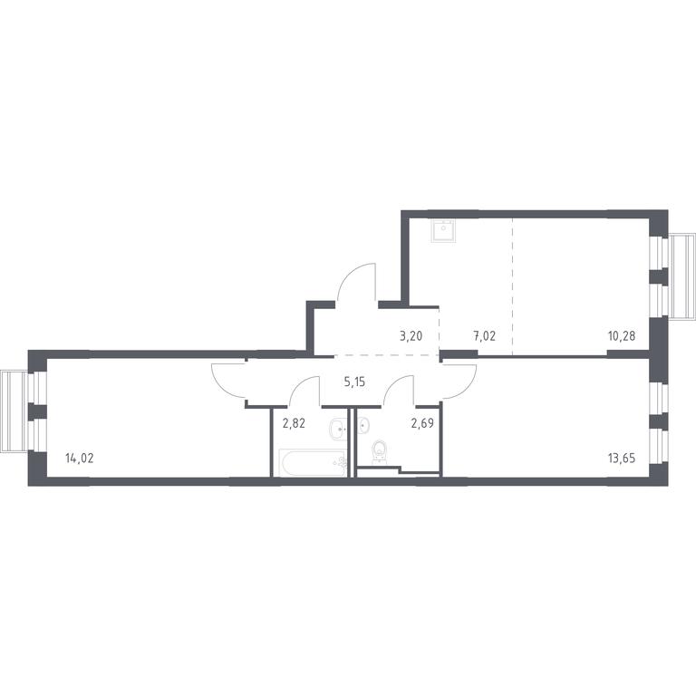1-BD Apartment Sale, 57.6 sq. m. at Rublevskiy Kvartal, Laykovo Green Quarter, zhiloy kompleks Gorod-sobytiye Laykovo, selo Laykovo, Odintsovskiy City District, Moscow Region, Russia #1 1-BD Apartment Sale, 57.6 sq. m. at Rublevskiy Kvartal, Laykovo Green Quarter, zhiloy kompleks Gorod-sobytiye Laykovo, selo Laykovo, Odintsovskiy City District, Moscow Region, Russia #1