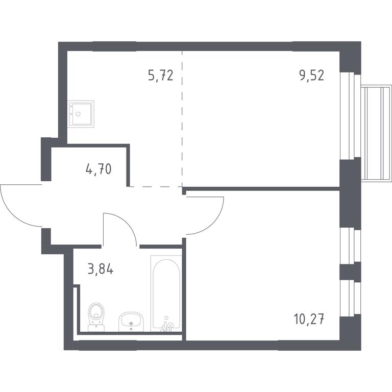 Apartment Sale, 33.2 sq. m. at Rublevskiy Kvartal, Laykovo Green Quarter, zhiloy kompleks Gorod-sobytiye Laykovo, selo Laykovo, Odintsovskiy City District, Moscow Region, Russia #1 Apartment Sale, 33.2 sq. m. at Rublevskiy Kvartal, Laykovo Green Quarter, zhiloy kompleks Gorod-sobytiye Laykovo, selo Laykovo, Odintsovskiy City District, Moscow Region, Russia #1