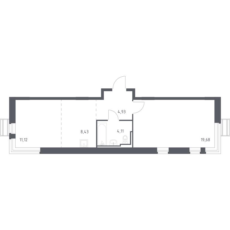 Apartment Sale, 47.5 sq. m. at Rublevskiy Kvartal, Laykovo Green Quarter, zhiloy kompleks Gorod-sobytiye Laykovo, selo Laykovo, Odintsovskiy City District, Moscow Region, Russia #1 Apartment Sale, 47.5 sq. m. at Rublevskiy Kvartal, Laykovo Green Quarter, zhiloy kompleks Gorod-sobytiye Laykovo, selo Laykovo, Odintsovskiy City District, Moscow Region, Russia #1