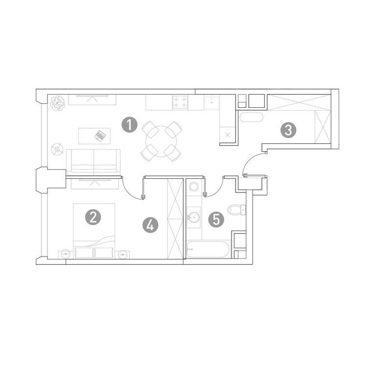 1-BD Apartment Sale, 51 sq. m. at Very, Botanicheskaya Street, 29, Moscow, Russia #1 1-BD Apartment Sale, 51 sq. m. at Very, Botanicheskaya Street, 29, Moscow, Russia #1