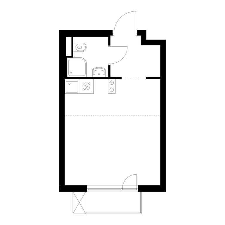 Apartment Sale, 23.9 sq. m. at Ilinskie Luga, Zapovednaya Street, 1, posyolok Ilyinskoye-Usovo, Krasnogorsk City District, Moscow Region, Russia #1 Apartment Sale, 23.9 sq. m. at Ilinskie Luga, Zapovednaya Street, 1, posyolok Ilyinskoye-Usovo, Krasnogorsk City District, Moscow Region, Russia #1
