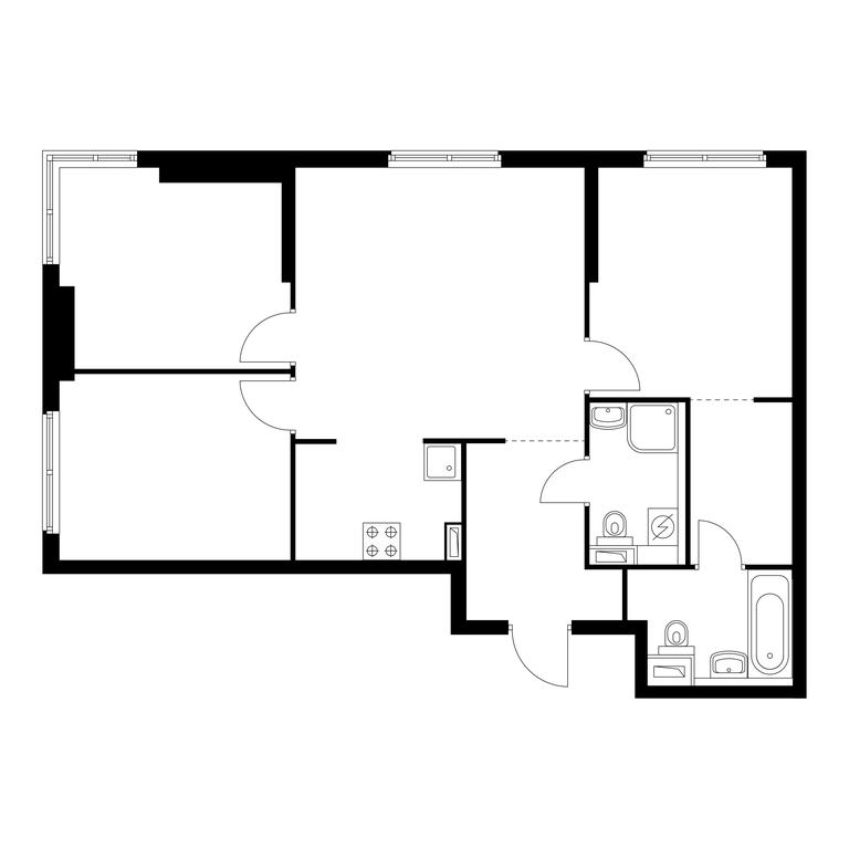 3-BD Apartment Sale, 75.5 sq. m. at Holland Park, Volokolamskoye Highway, 71/13к1, Moscow, Russia #1 3-BD Apartment Sale, 75.5 sq. m. at Holland Park, Volokolamskoye Highway, 71/13к1, Moscow, Russia #1