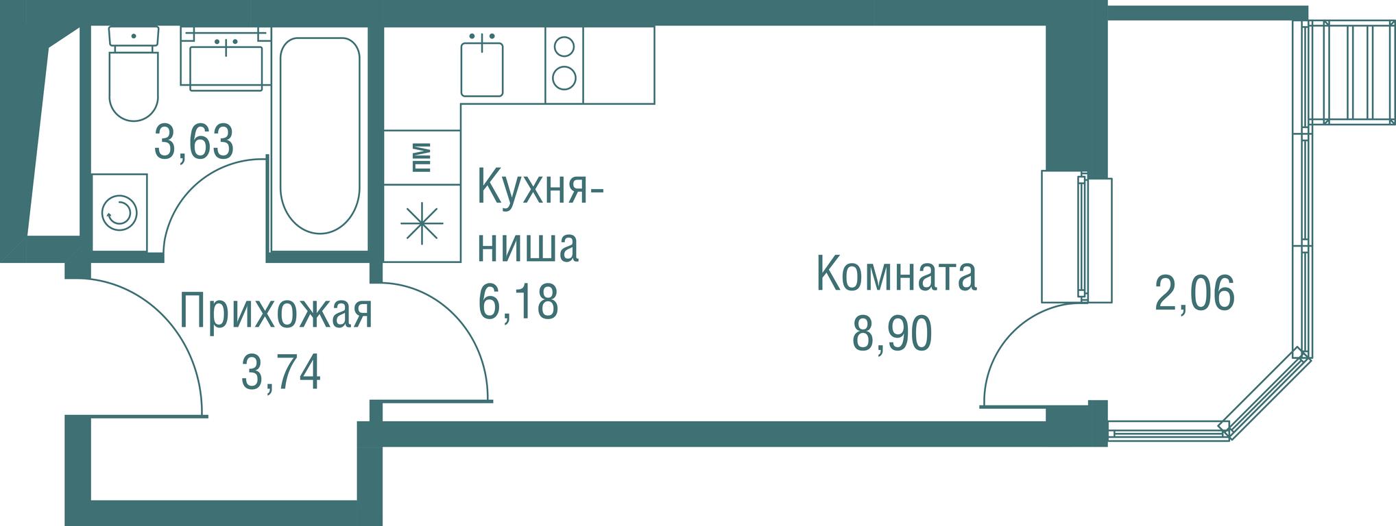 Apartment Sale, 24.51平方米 at Odinburg, Severnaya Street, 11, Odintsovo, Moscow Region, Russia #1 Apartment Sale, 24.51平方米 at Odinburg, Severnaya Street, 11, Odintsovo, Moscow Region, Russia #1