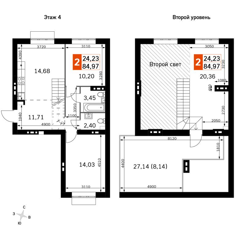 3-BD Apartment Sale, 84.97平方米 at Zhavoronki Club, zhiloy kompleks Akkord Smart-kvartal, Mitkino Village, Odintsovskiy City District, Moscow Region, Russia #2 3-BD Apartment Sale, 84.97平方米 at Zhavoronki Club, zhiloy kompleks Akkord Smart-kvartal, Mitkino Village, Odintsovskiy City District, Moscow Region, Russia #2