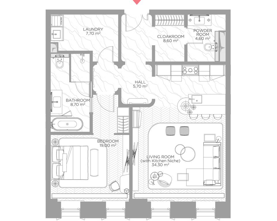 1-BD Apartment Sale, 91.1 sq. m. at Nicole, Nikolskaya Street, 8/1с1, Moscow, Russia #1 1-BD Apartment Sale, 91.1 sq. m. at Nicole, Nikolskaya Street, 8/1с1, Moscow, Russia #1
