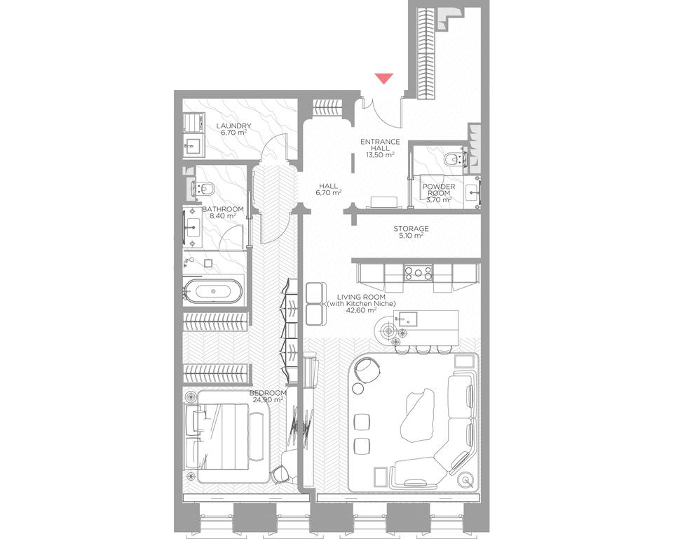 1-BD Apartment Sale, 115.1 sq. m. at Nicole, Nikolskaya Street, 8/1с1, Moscow, Russia #1 1-BD Apartment Sale, 115.1 sq. m. at Nicole, Nikolskaya Street, 8/1с1, Moscow, Russia #1
