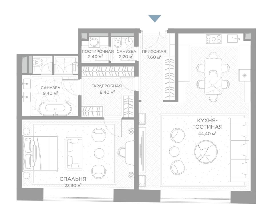 1-BD Apartment Sale, 100.1 sq. m. at Nicole, Nikolskaya Street, 8/1с1, Moscow, Russia #1 1-BD Apartment Sale, 100.1 sq. m. at Nicole, Nikolskaya Street, 8/1с1, Moscow, Russia #1