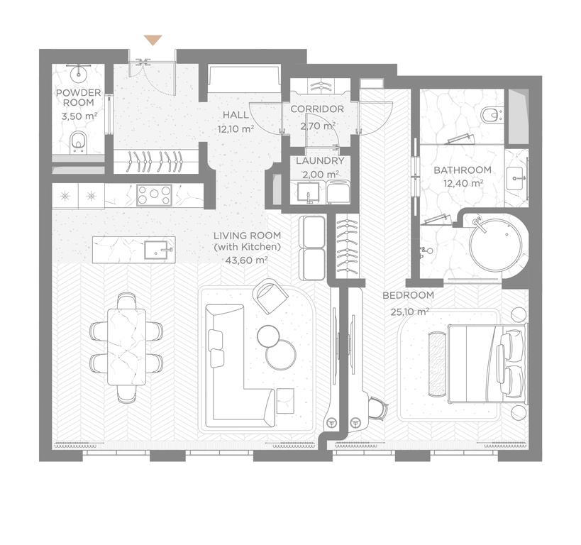 Продажа 1-комн. квартиры, 102 м² в ЖК «Nicole», Никольская улица, 8/1с1, Москва, Россия #1 Продажа 1-комн. квартиры, 102 м² в ЖК «Nicole», Никольская улица, 8/1с1, Москва, Россия #1