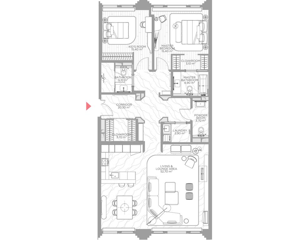 2-BD Apartment Sale, 130平方米 at Nicole, Nikolskaya Street, 8/1с1, Moscow, Russia #1 2-BD Apartment Sale, 130平方米 at Nicole, Nikolskaya Street, 8/1с1, Moscow, Russia #1