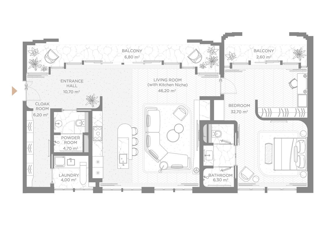 1-BD Apartment Sale, 116.4 sq. m. at Nicole, Nikolskaya Street, 8/1с1, Moscow, Russia #1 1-BD Apartment Sale, 116.4 sq. m. at Nicole, Nikolskaya Street, 8/1с1, Moscow, Russia #1