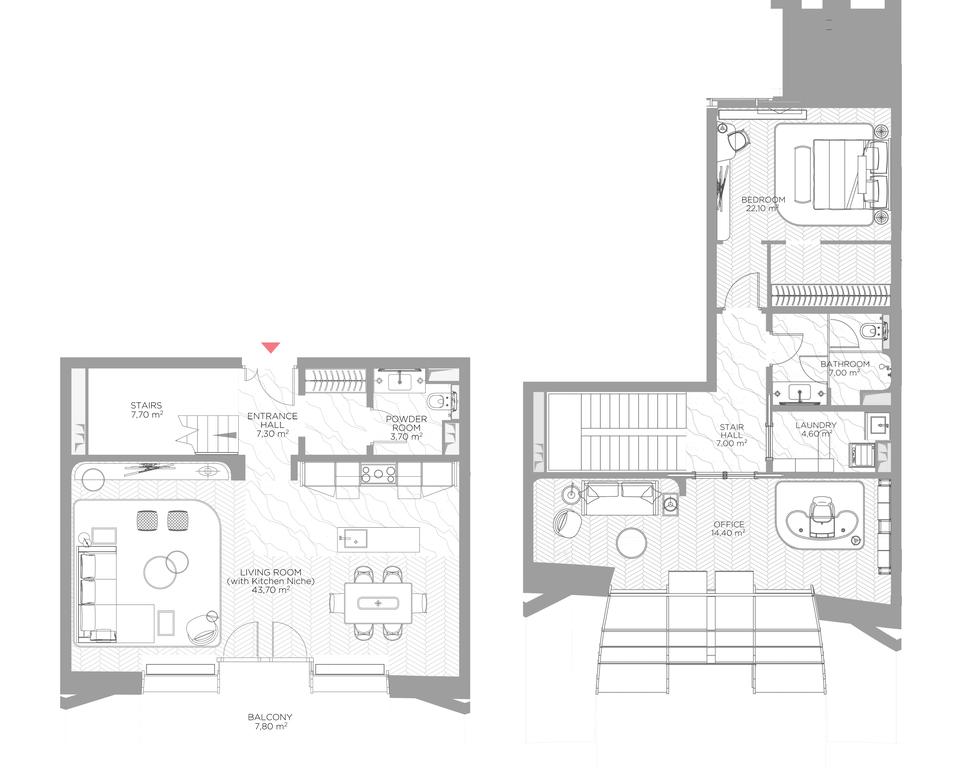 2-BD Apartment Sale, 147 sq. m. at Nicole, Nikolskaya Street, 8/1с1, Moscow, Russia #1