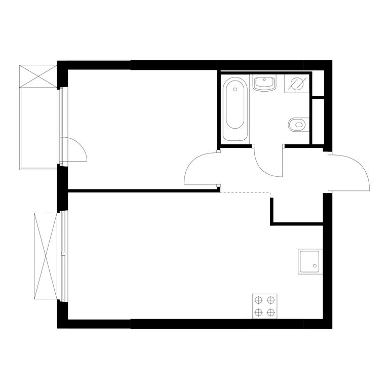 1-BD Apartment Sale, 36.7 sq. m. at Ilinskie Luga, Zapovednaya Street, 1, posyolok Ilyinskoye-Usovo, Krasnogorsk City District, Moscow Region, Russia #1 1-BD Apartment Sale, 36.7 sq. m. at Ilinskie Luga, Zapovednaya Street, 1, posyolok Ilyinskoye-Usovo, Krasnogorsk City District, Moscow Region, Russia #1