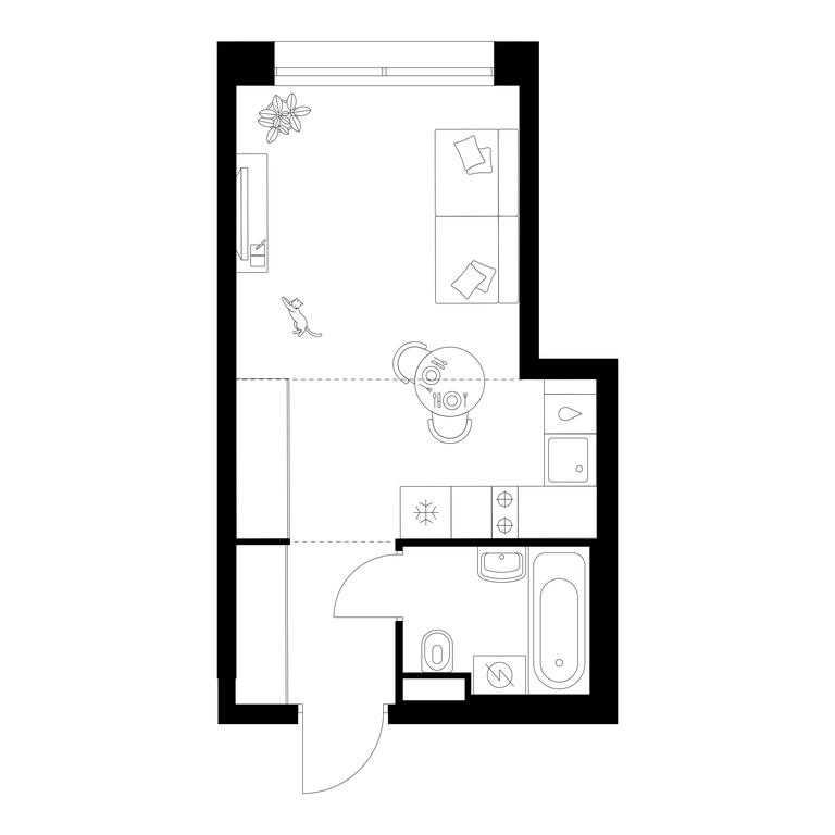 Apartment Sale, 25.3 sq. m. at Salarevo Park, Salaryevskaya Street, 8к1, Moskovskiy Settlement, Moscow, Russia #1 Apartment Sale, 25.3 sq. m. at Salarevo Park, Salaryevskaya Street, 8к1, Moskovskiy Settlement, Moscow, Russia #1