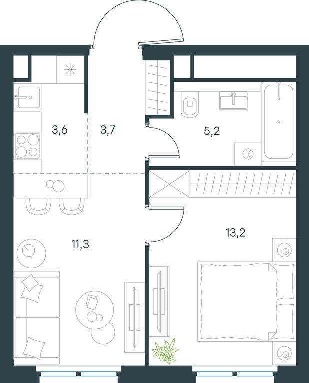 Продажа 1-комн. квартиры, 37 м² в ЖК «Левел Нижегородская», Перовское шоссе, 21с1, Москва, Россия #1 Продажа 1-комн. квартиры, 37 м² в ЖК «Левел Нижегородская», Перовское шоссе, 21с1, Москва, Россия #1