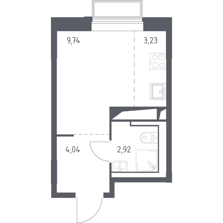 Apartment Sale, 19.93平方米 at Dolina Yauzy, Trudovaya Street, 23, Mytischi, Moscow Region, Russia #1 Apartment Sale, 19.93平方米 at Dolina Yauzy, Trudovaya Street, 23, Mytischi, Moscow Region, Russia #1