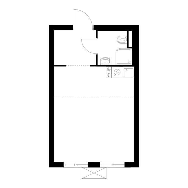 Apartment Sale, 24.7 sq. m. at Yauza Park, ulitsa Kolontsova, 4, Mytischi, Moscow Region, Russia #1 Apartment Sale, 24.7 sq. m. at Yauza Park, ulitsa Kolontsova, 4, Mytischi, Moscow Region, Russia #1