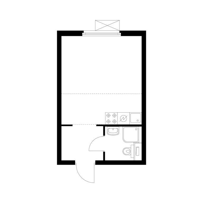 Apartment Sale, 23.71平方米 at Pervyi Dubrovskiy, Novoostapovskaya Street, 1с4, Moscow, Russia #1 Apartment Sale, 23.71平方米 at Pervyi Dubrovskiy, Novoostapovskaya Street, 1с4, Moscow, Russia #1