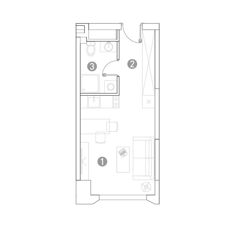 Apartment Sale, 26 sq. m. at Very, Botanicheskaya Street, 29, Moscow, Russia #1 Apartment Sale, 26 sq. m. at Very, Botanicheskaya Street, 29, Moscow, Russia #1
