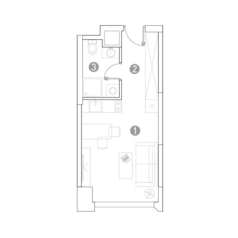 Apartment Sale, 26 sq. m. at Very, Botanicheskaya Street, 29, Moscow, Russia #1 Apartment Sale, 26 sq. m. at Very, Botanicheskaya Street, 29, Moscow, Russia #1
