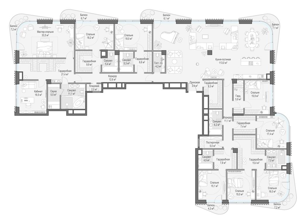 Продажа 5-комн. квартиры, 453,4 м² в ЖК «Дом Лаврушинский», Лаврушинский переулок, 11к1, Москва, Россия #1 Продажа 5-комн. квартиры, 453,4 м² в ЖК «Дом Лаврушинский», Лаврушинский переулок, 11к1, Москва, Россия #1