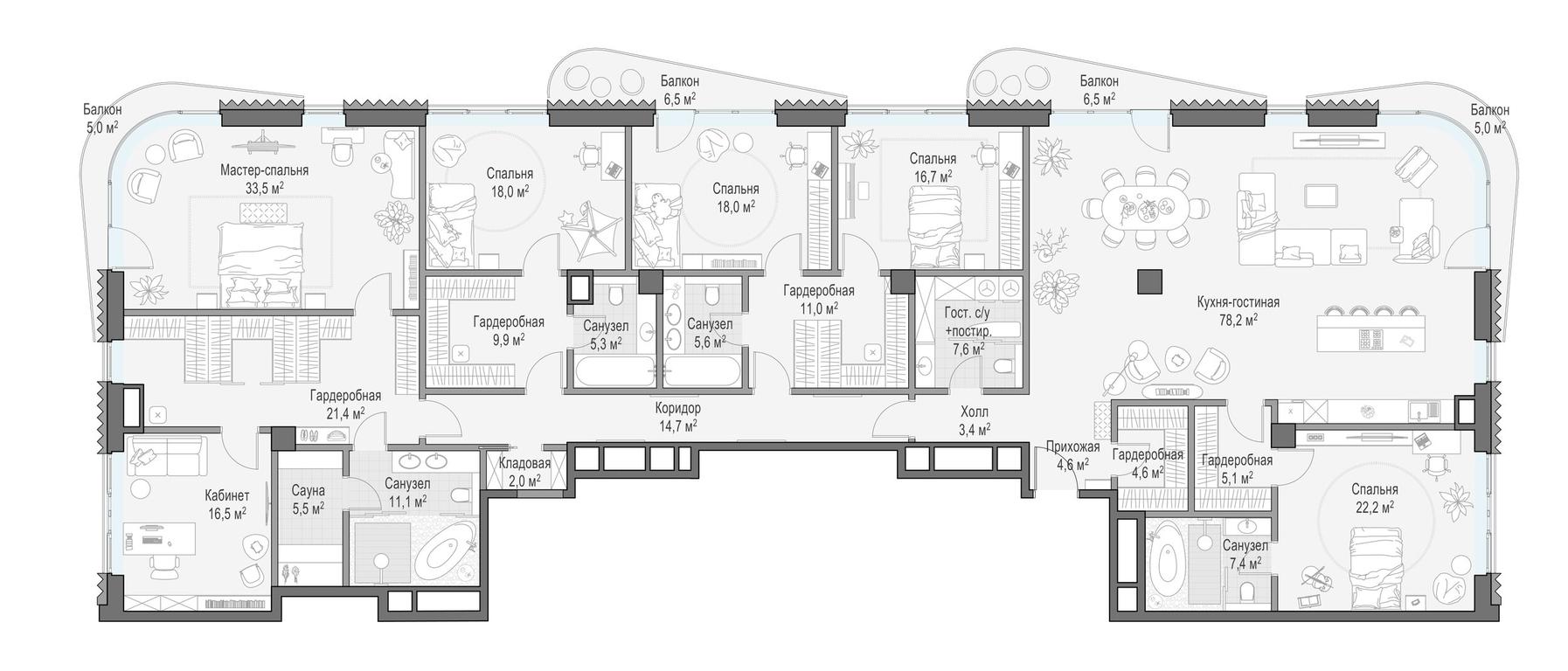 Продажа 5-комн. квартиры, 326,8 м² в ЖК «Дом Лаврушинский», Лаврушинский переулок, 11к1, Москва, Россия #1 Продажа 5-комн. квартиры, 326,8 м² в ЖК «Дом Лаврушинский», Лаврушинский переулок, 11к1, Москва, Россия #1