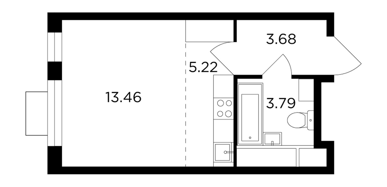 Продажа квартиры, 26,3 м² в ЖК «Одинград. Квартал «Семейный»», жилой комплекс Одинград квартал Семейный, Одинцово, Московская область, Россия #1 Продажа квартиры, 26,3 м² в ЖК «Одинград. Квартал «Семейный»», жилой комплекс Одинград квартал Семейный, Одинцово, Московская область, Россия #1