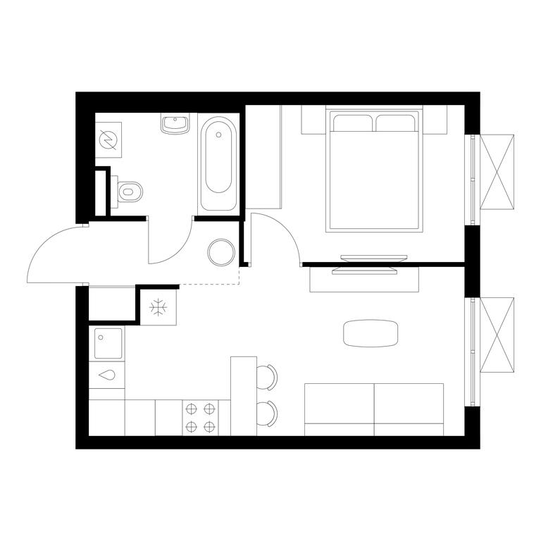 Продажа 1-комн. квартиры, 32,5 м² в ЖК «Волжский парк», 1-й Грайвороновский проезд, 3с11, Москва, Россия #1 Продажа 1-комн. квартиры, 32,5 м² в ЖК «Волжский парк», 1-й Грайвороновский проезд, 3с11, Москва, Россия #1