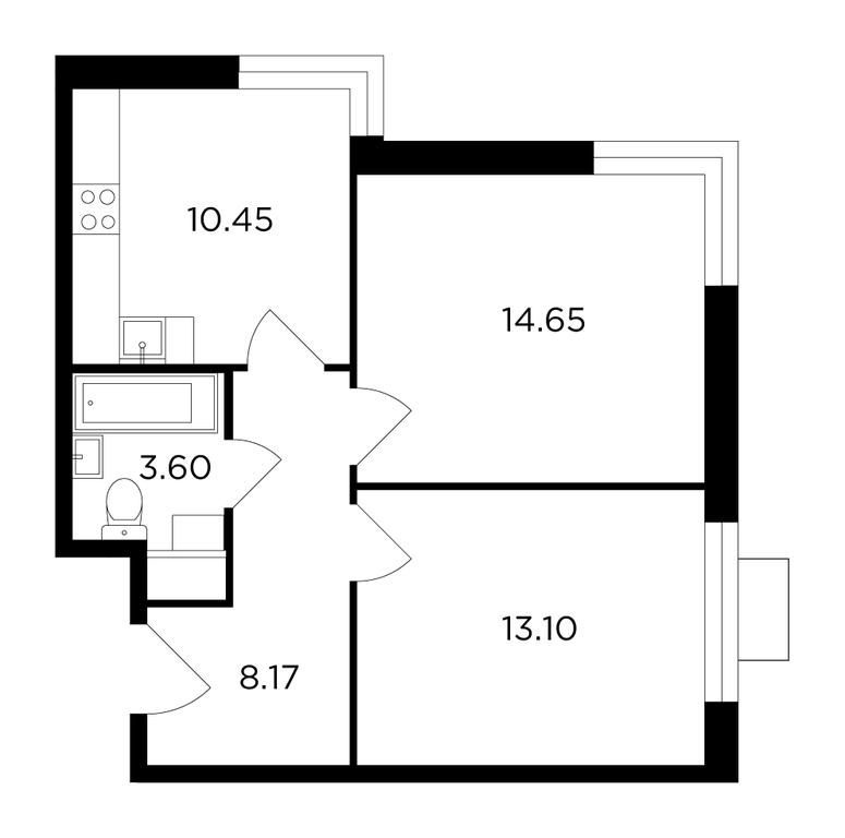 Продажа 2-комн. квартиры, 50 м² в ЖК «Одинград. Квартал «Семейный»», жилой комплекс Одинград квартал Семейный, Одинцово, Московская область, Россия #1 Продажа 2-комн. квартиры, 50 м² в ЖК «Одинград. Квартал «Семейный»», жилой комплекс Одинград квартал Семейный, Одинцово, Московская область, Россия #1