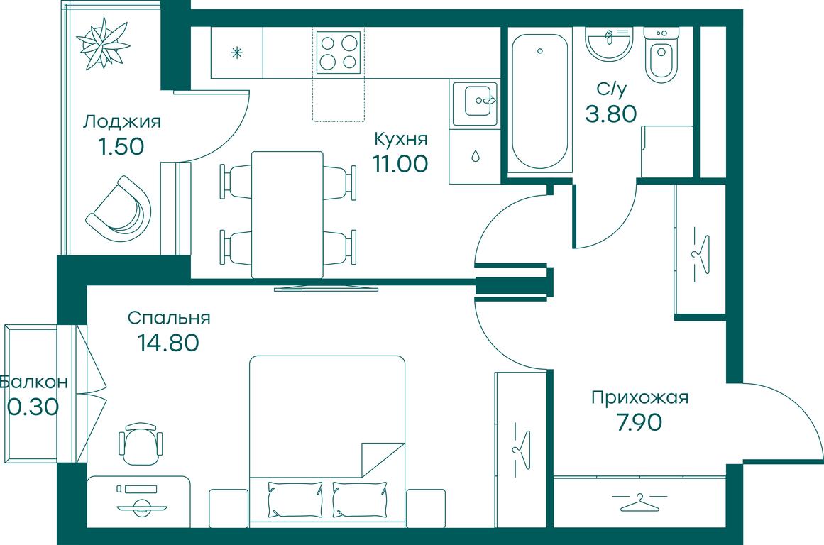 Apartment Sale, 37.5 sq. m. at Ravnovesie, zhiloy kompleks Ravnovesiye, selo Perkhushkovo, Odintsovskiy City District, Moscow Region, Russia #1 Apartment Sale, 37.5 sq. m. at Ravnovesie, zhiloy kompleks Ravnovesiye, selo Perkhushkovo, Odintsovskiy City District, Moscow Region, Russia #1