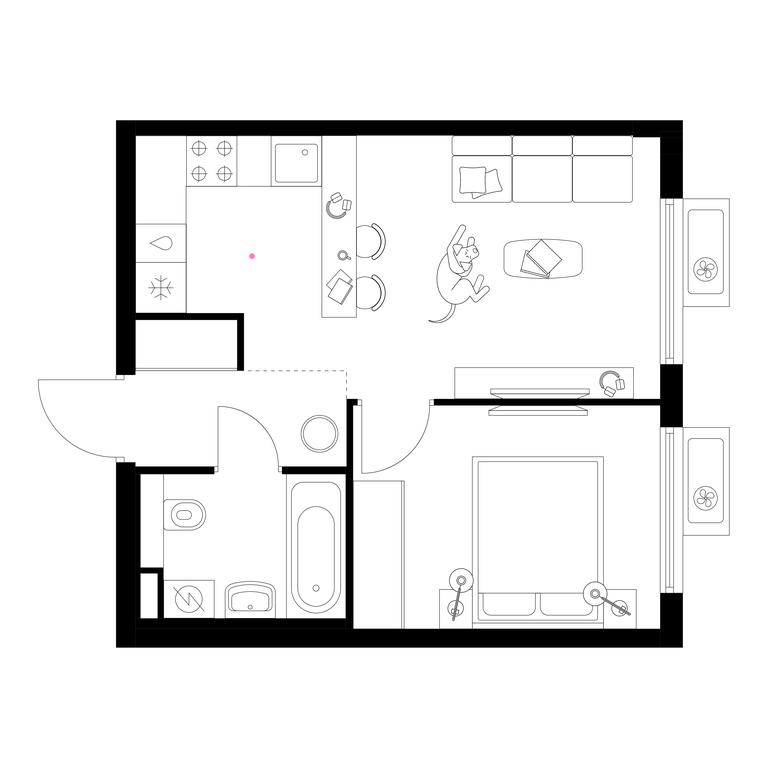 Продажа 1-комн. квартиры, 34,6 м² в ЖК «Белая Дача Парк», микрорайон Парковый, 1, Котельники, Московская область, Россия #1 Продажа 1-комн. квартиры, 34,6 м² в ЖК «Белая Дача Парк», микрорайон Парковый, 1, Котельники, Московская область, Россия #1