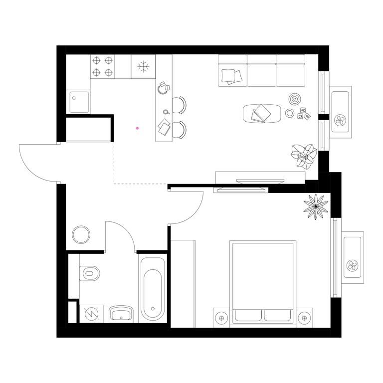 Продажа 1-комн. квартиры, 40,6 м² в ЖК «Белая Дача Парк», микрорайон Парковый, 1, Котельники, Московская область, Россия #1 Продажа 1-комн. квартиры, 40,6 м² в ЖК «Белая Дача Парк», микрорайон Парковый, 1, Котельники, Московская область, Россия #1