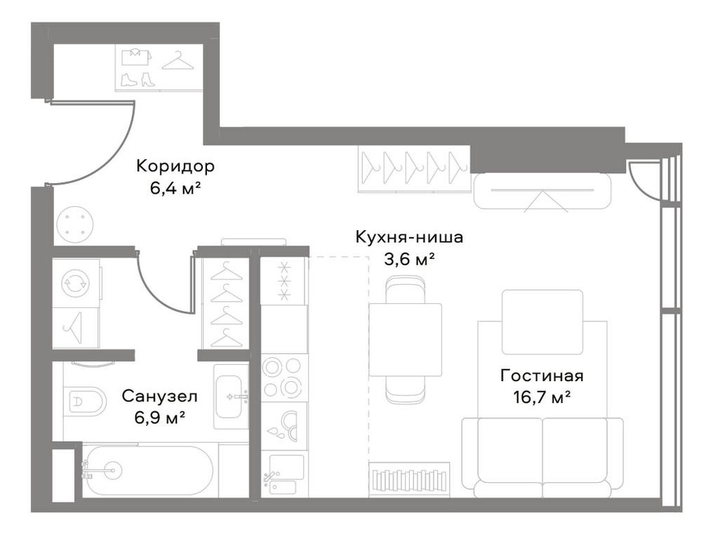 Apartment Sale, 32.8 sq. m. at Slava, Leningradskiy Avenue, 8с10, Moscow, Russia #1 Apartment Sale, 32.8 sq. m. at Slava, Leningradskiy Avenue, 8с10, Moscow, Russia #1