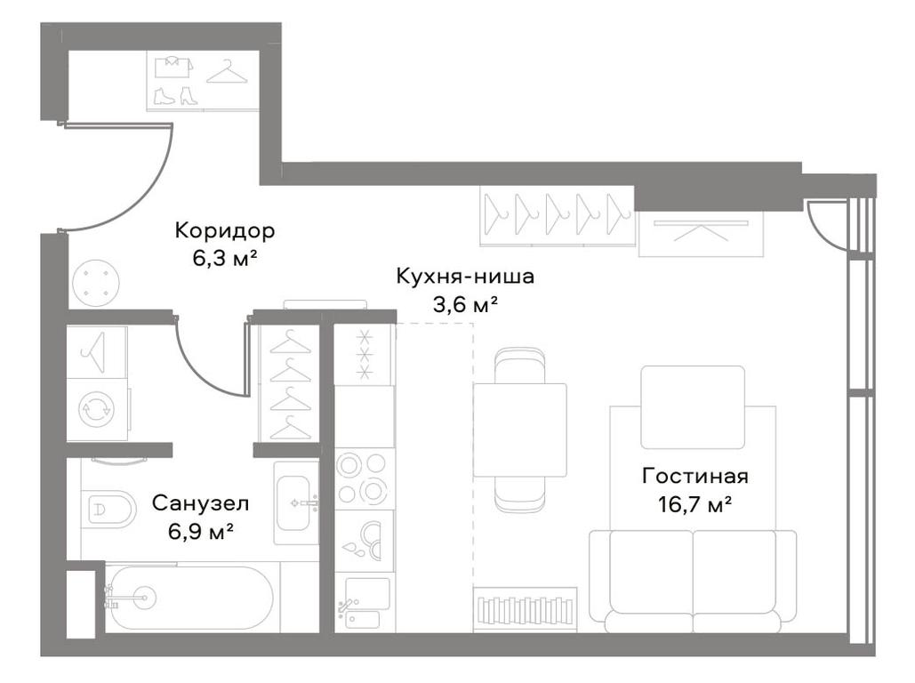 Apartment Sale, 33.2 sq. m. at Slava, Leningradskiy Avenue, 8с10, Moscow, Russia #1 Apartment Sale, 33.2 sq. m. at Slava, Leningradskiy Avenue, 8с10, Moscow, Russia #1