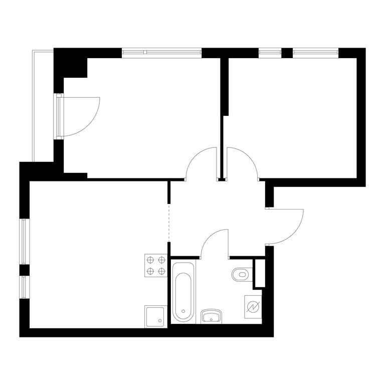 2-BD Apartment Sale, 46.9平方米 at Ilinskie Luga, Zapovednaya Street, 1, posyolok Ilyinskoye-Usovo, Krasnogorsk City District, Moscow Region, Russia #1 2-BD Apartment Sale, 46.9平方米 at Ilinskie Luga, Zapovednaya Street, 1, posyolok Ilyinskoye-Usovo, Krasnogorsk City District, Moscow Region, Russia #1