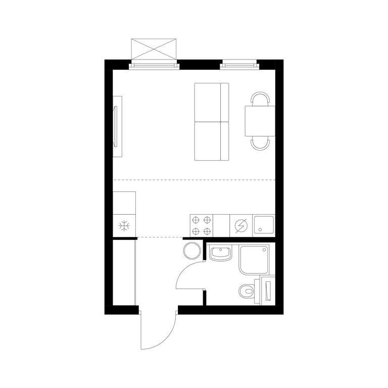 Apartment Sale, 25.4 sq. m. at Yaroslavskiy, 16th Microdistrict, Mytischi, Moscow Region, Russia #1 Apartment Sale, 25.4 sq. m. at Yaroslavskiy, 16th Microdistrict, Mytischi, Moscow Region, Russia #1