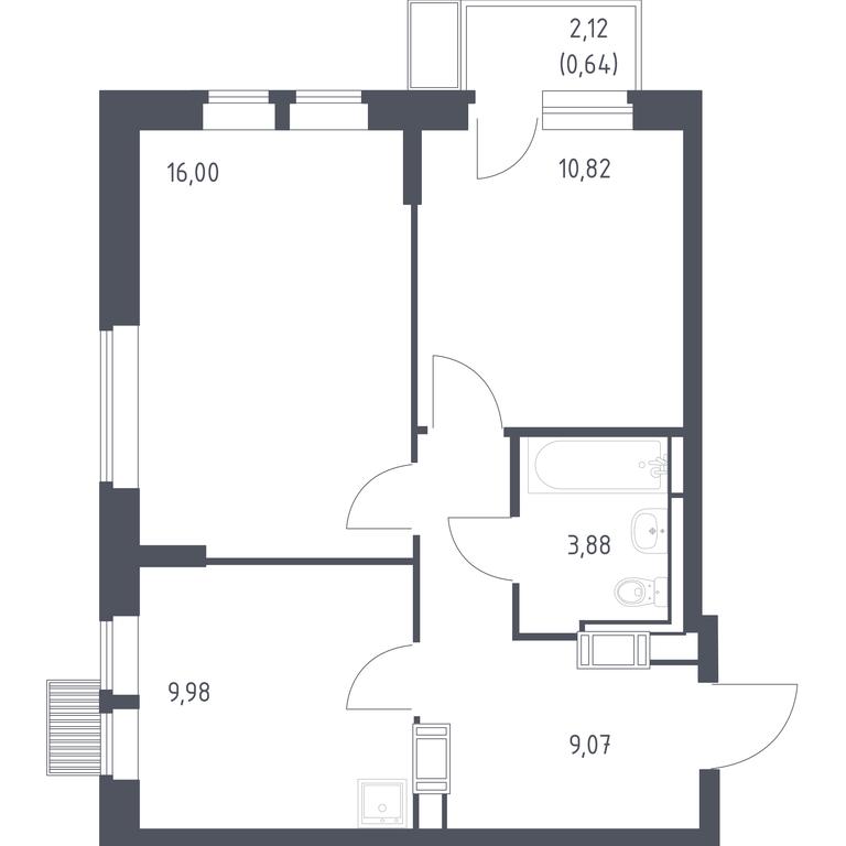1-BD Apartment Sale, 50.39 sq. m. at Bolshoe Putilkovo, Prostornaya ulitsa, 1, Putilkovo Village, Krasnogorsk City District, Moscow Region, Russia #1 1-BD Apartment Sale, 50.39 sq. m. at Bolshoe Putilkovo, Prostornaya ulitsa, 1, Putilkovo Village, Krasnogorsk City District, Moscow Region, Russia #1
