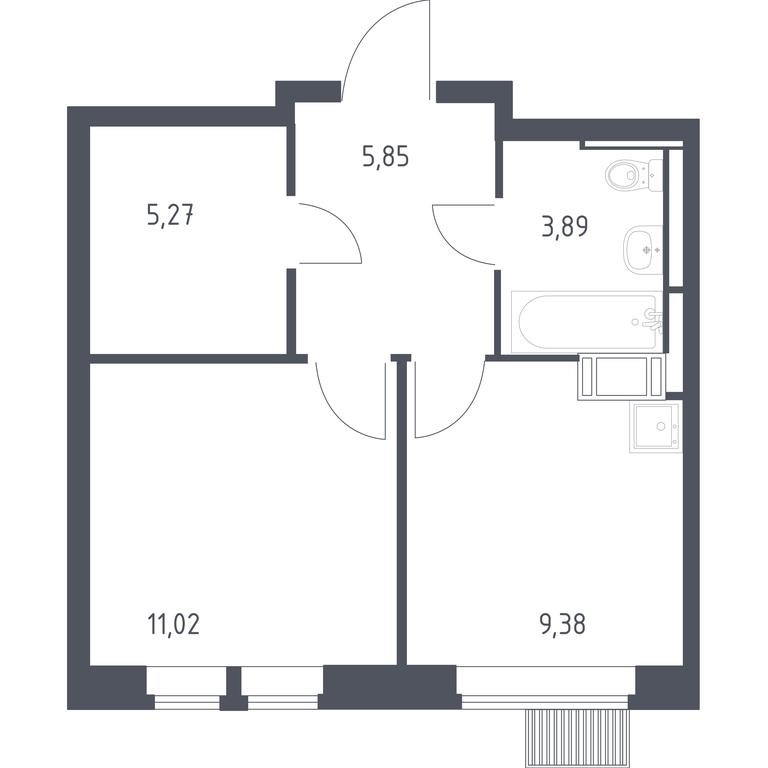 Apartment Sale, 35.41 sq. m. at Bolshoe Putilkovo, Prostornaya ulitsa, 1, Putilkovo Village, Krasnogorsk City District, Moscow Region, Russia #1 Apartment Sale, 35.41 sq. m. at Bolshoe Putilkovo, Prostornaya ulitsa, 1, Putilkovo Village, Krasnogorsk City District, Moscow Region, Russia #1