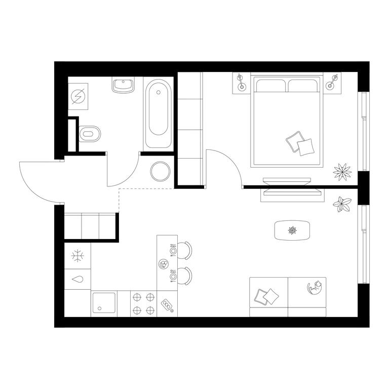 1-BD Apartment Sale, 35.6 sq. m. at Salarevo Park, Salaryevskaya Street, 8к1, Moskovskiy Settlement, Moscow, Russia #1 1-BD Apartment Sale, 35.6 sq. m. at Salarevo Park, Salaryevskaya Street, 8к1, Moskovskiy Settlement, Moscow, Russia #1