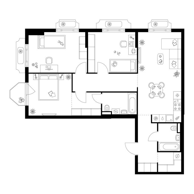 3-BD Apartment Sale, 88.6 sq. m. at Ilinskie Luga, Zapovednaya Street, 1, posyolok Ilyinskoye-Usovo, Krasnogorsk City District, Moscow Region, Russia #1 3-BD Apartment Sale, 88.6 sq. m. at Ilinskie Luga, Zapovednaya Street, 1, posyolok Ilyinskoye-Usovo, Krasnogorsk City District, Moscow Region, Russia #1