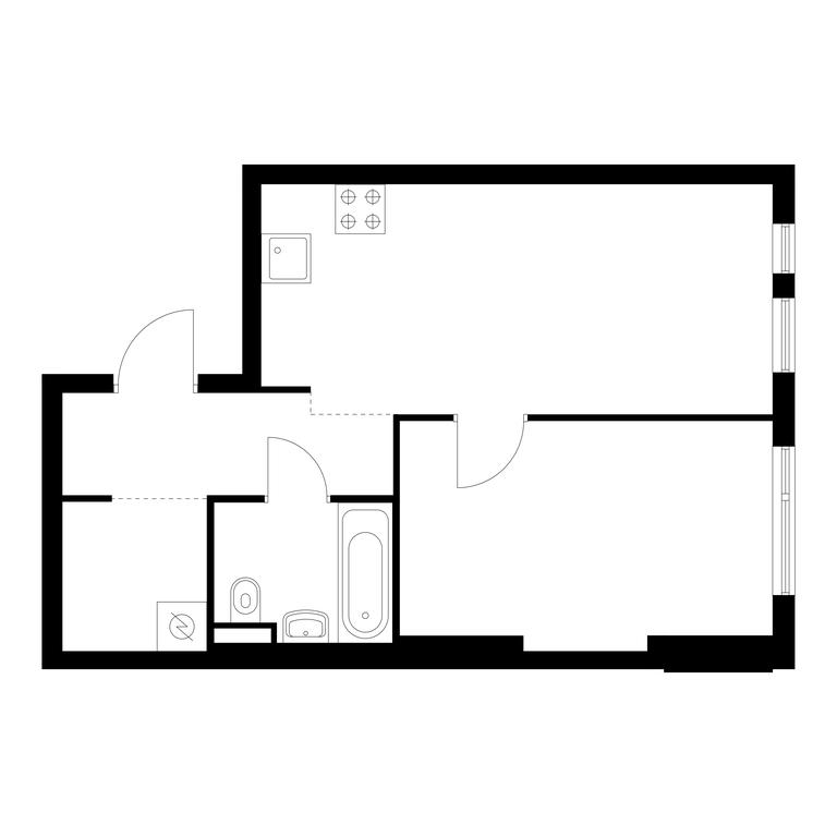 1-BD Apartment Sale, 40.5 sq. m. at Ilinskie Luga, Zapovednaya Street, 1, posyolok Ilyinskoye-Usovo, Krasnogorsk City District, Moscow Region, Russia #1 1-BD Apartment Sale, 40.5 sq. m. at Ilinskie Luga, Zapovednaya Street, 1, posyolok Ilyinskoye-Usovo, Krasnogorsk City District, Moscow Region, Russia #1