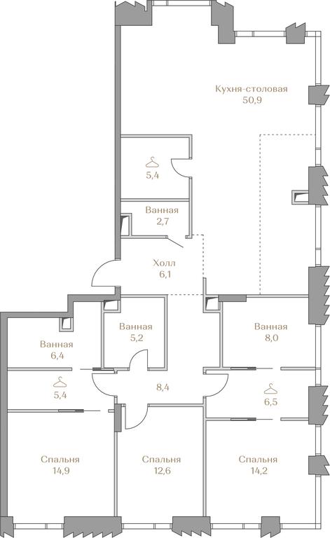 3-BD Apartment Sale, 146.7 sq. m. at Luzhniki Collection, Luzhnetskaya Embankment, 2/4с17, Moscow, Russia #1 3-BD Apartment Sale, 146.7 sq. m. at Luzhniki Collection, Luzhnetskaya Embankment, 2/4с17, Moscow, Russia #1
