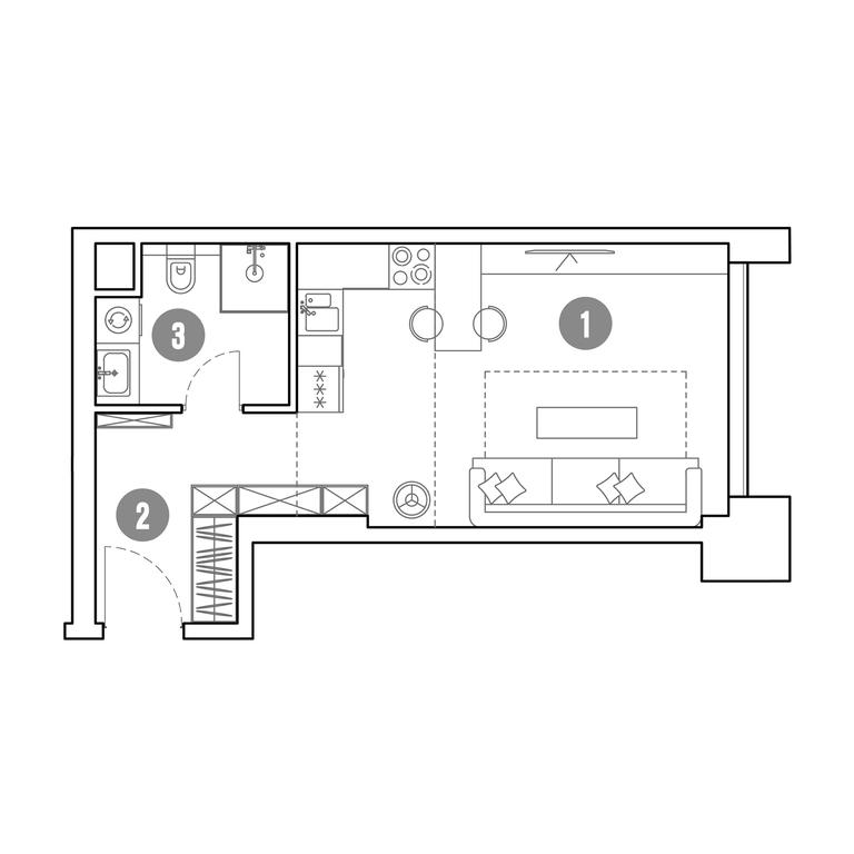 Apartment Sale, 31.6 sq. m. at Mirapolis, Mira Avenue, 222Ас9, Moscow, Russia #1 Apartment Sale, 31.6 sq. m. at Mirapolis, Mira Avenue, 222Ас9, Moscow, Russia #1