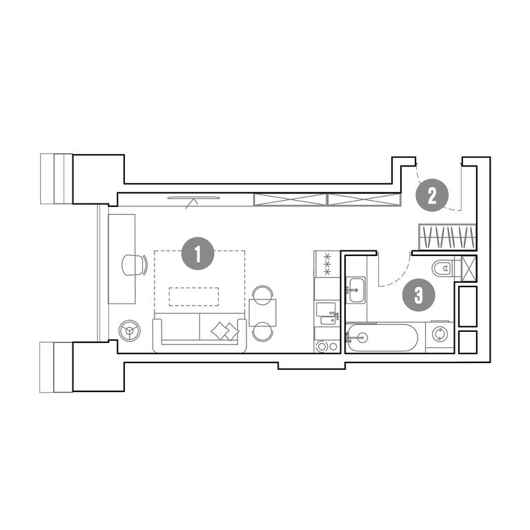 Apartment Sale, 29.4 sq. m. at Mirapolis, Mira Avenue, 222Ас9, Moscow, Russia #1 Apartment Sale, 29.4 sq. m. at Mirapolis, Mira Avenue, 222Ас9, Moscow, Russia #1